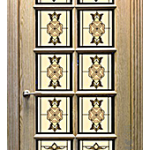 Дверь из массива дуба ДПО-10 Неаполь беленый дуб1