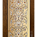 Дверь из массива дуба модель Неаполь старинный дуб-3